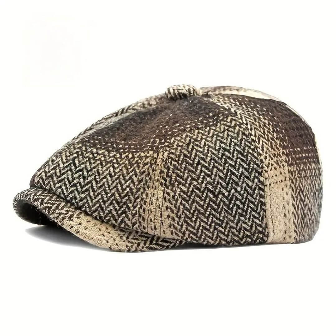 Wool Blend Newsboy Cap | CINCINNATI