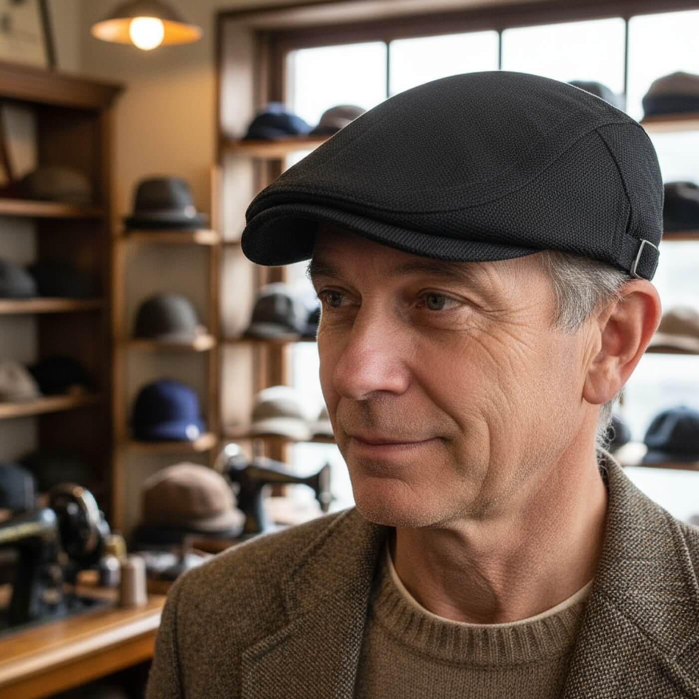 Breathable Flat Cap | HAMPTON