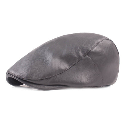 Leather Flat Cap | PATERSON