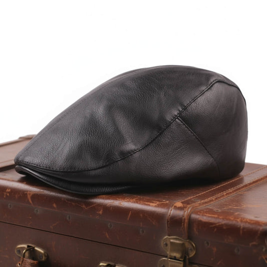 Leather Flat Cap | PATERSON